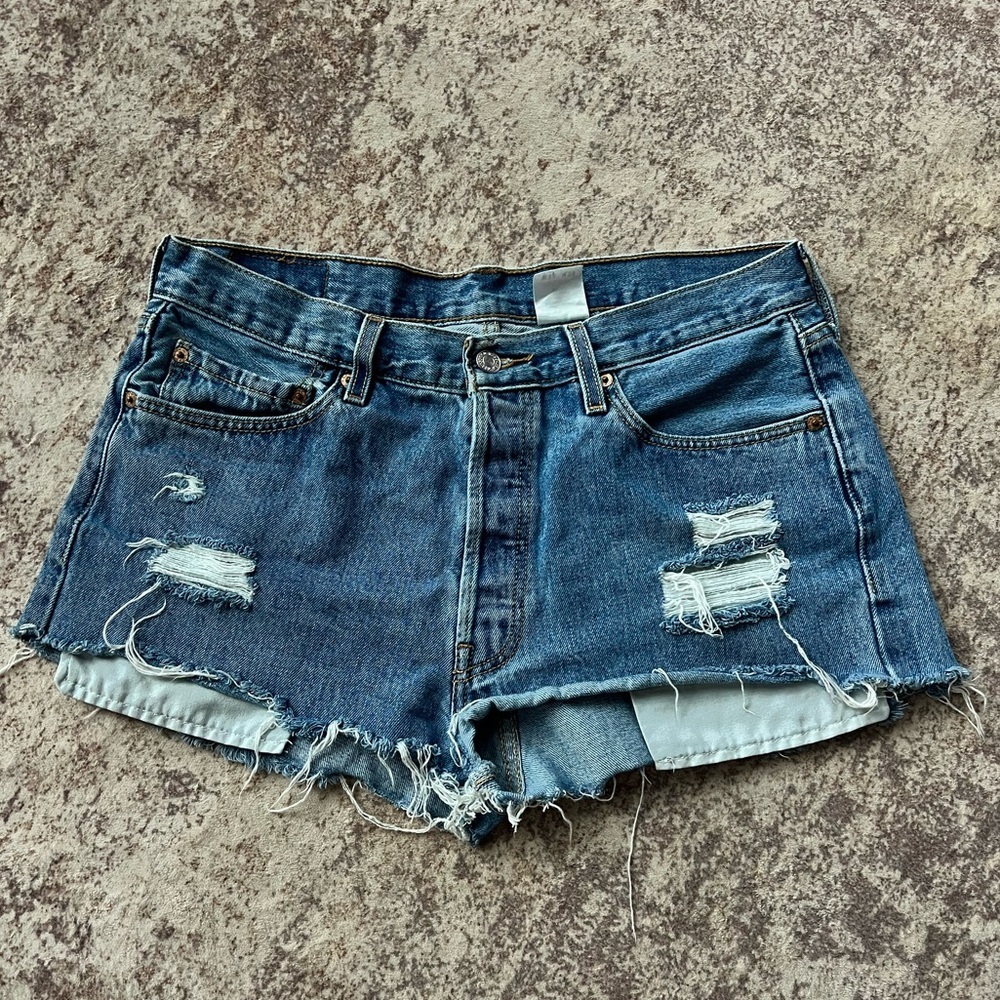Levi’s Cut Off Jeans 34” Waist Denim